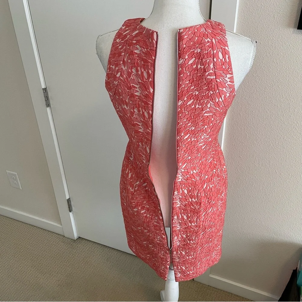 Banana Republic Red Lace Sheath Dress, 2P - Picture 9 of 10